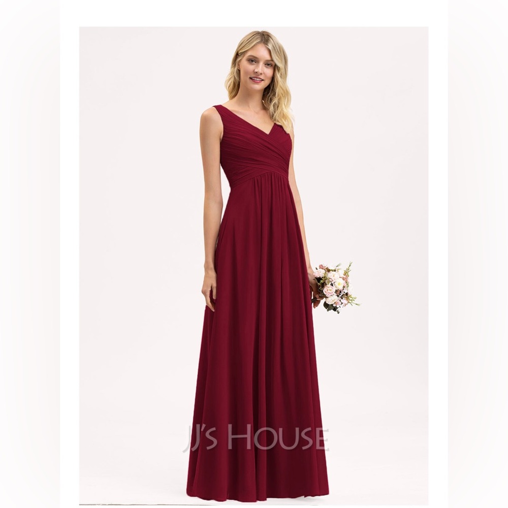 NWT JJ's House Burgundy size 4 dress
